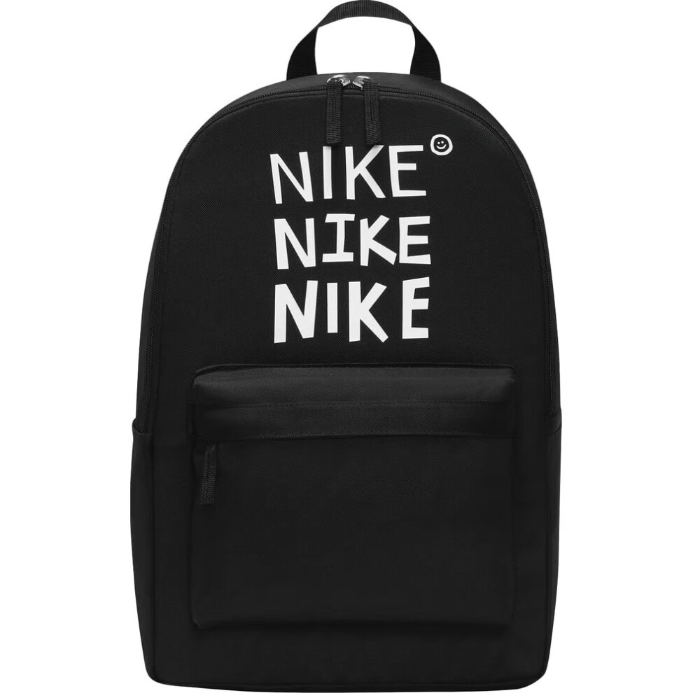 (DQ5753-010 Black) NIKE Air Backpack Black Lap Top School Travel Bag