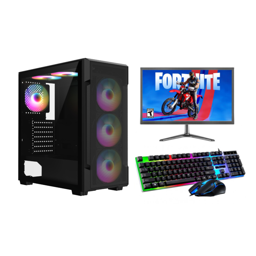 Fcs Fast Gaming Pc Bundle - Core I5-4570 8Gb Ram 1Tb Gt730 2Gb 19'' Monitor 5060908881328