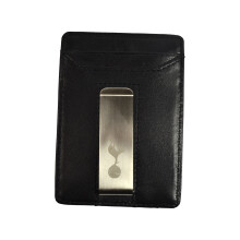Spurs Leather Money Clip Wallet