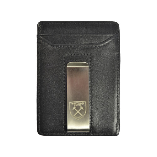 West Ham United Leather Money Clip Wallet