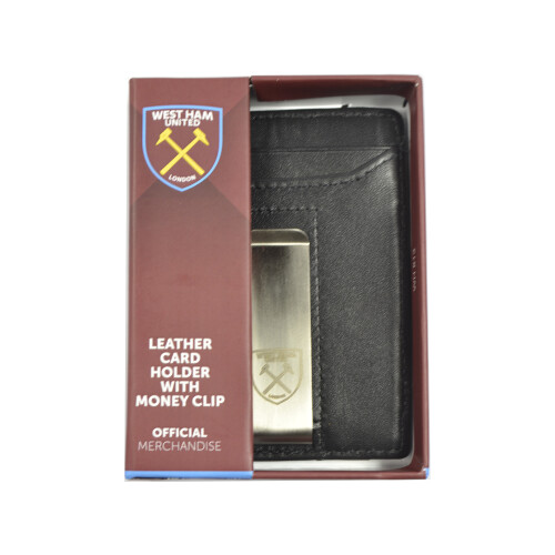 West Ham United Leather Money Clip Wallet 2