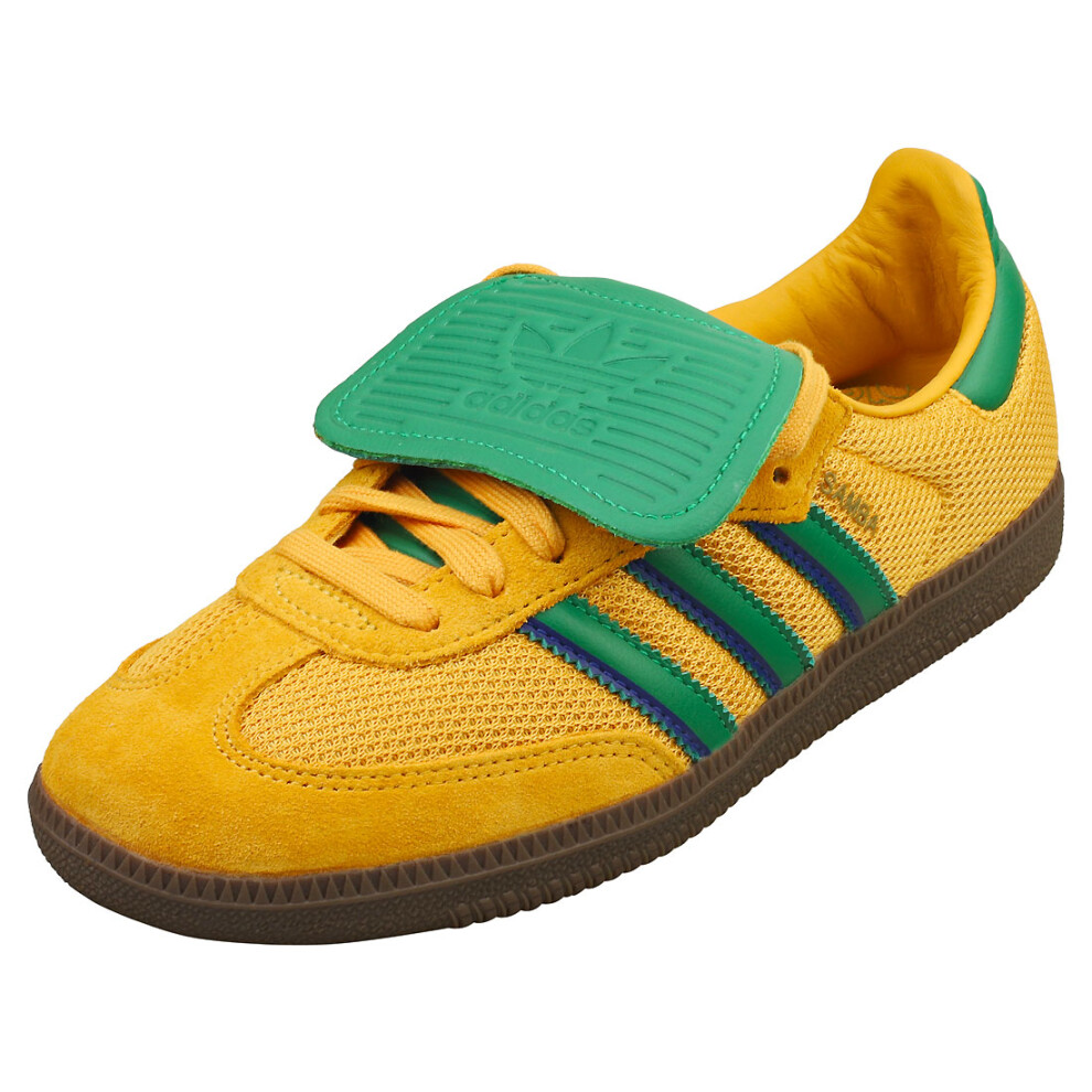 (3.5) adidas Samba Lt Mens Fashion Trainers in Yellow Green