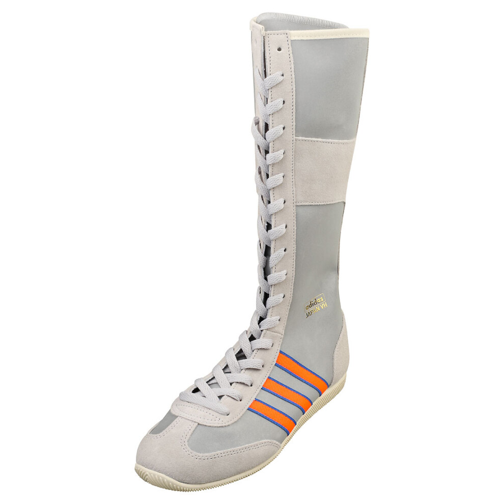 (8) adidas Japan Vh Womens Knee High Trainers in Silver Orange