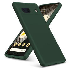 (Google Pixel 8A, Green) For Google Pixel 8A Liquid Silicone Shockproof Phone Case