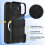 (iPhone 16, Sky Blue) For iPhone 16 Pro Plus Max Liquid Silicone MagSafe Shockproof Phone Case 5