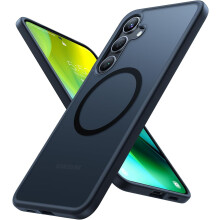 (Samsung Galaxy A35, Black) for Samsung Galaxy A35 Case with MagSafe Wireless Charging