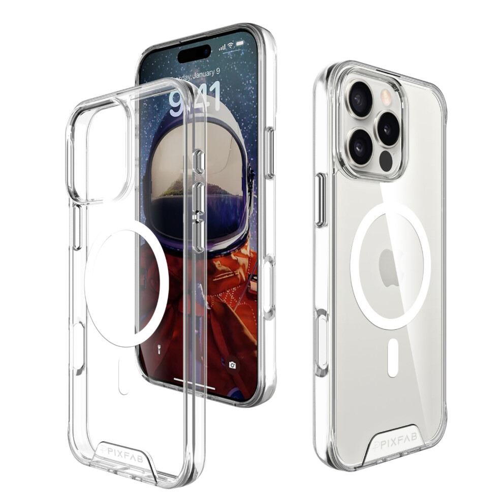 (Iphone 16 Pro, Clear) Case For Iphone 16 Pro Max Plus Clear Hard Back [Compatible With Magsafe] 5059302149318
