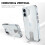 (iPhone 16, Clear) Case for iPhone 16 Pro Max Plus with 2 x Screen Protector Tempered Glass [Compatible with MagSafe] 7