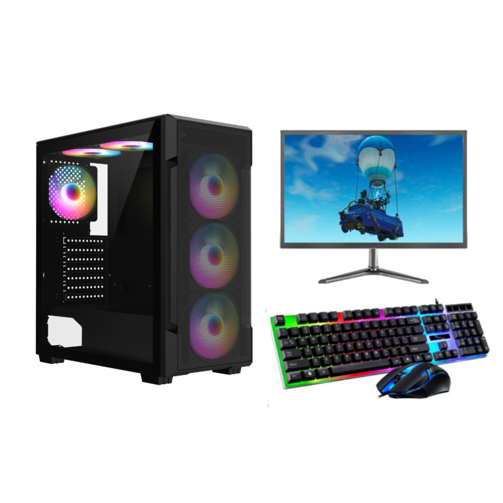 Fcs Ultra Fast I7-4770 Gaming Computer Pc 2Tb+240Gbssd 32Gb Ram Rtx 3050 Windows 11