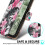 (Google Pixel 8A, Flower) For Google Pixel 8A Leather Book Flip Wallet Case 7