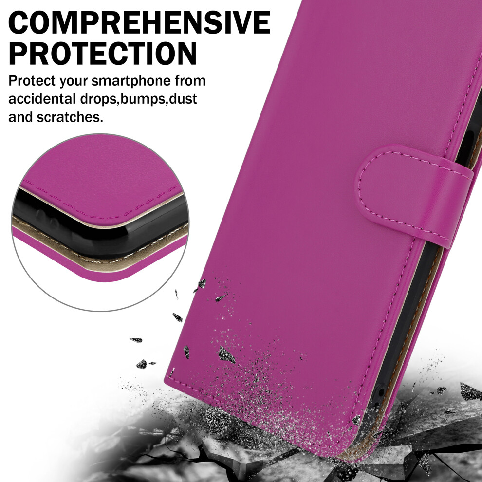 xiaomi-redmi-note-13--4g---pink--for-xiaomi-redmi-note-13--4g--leather-book-flip-wallet-case