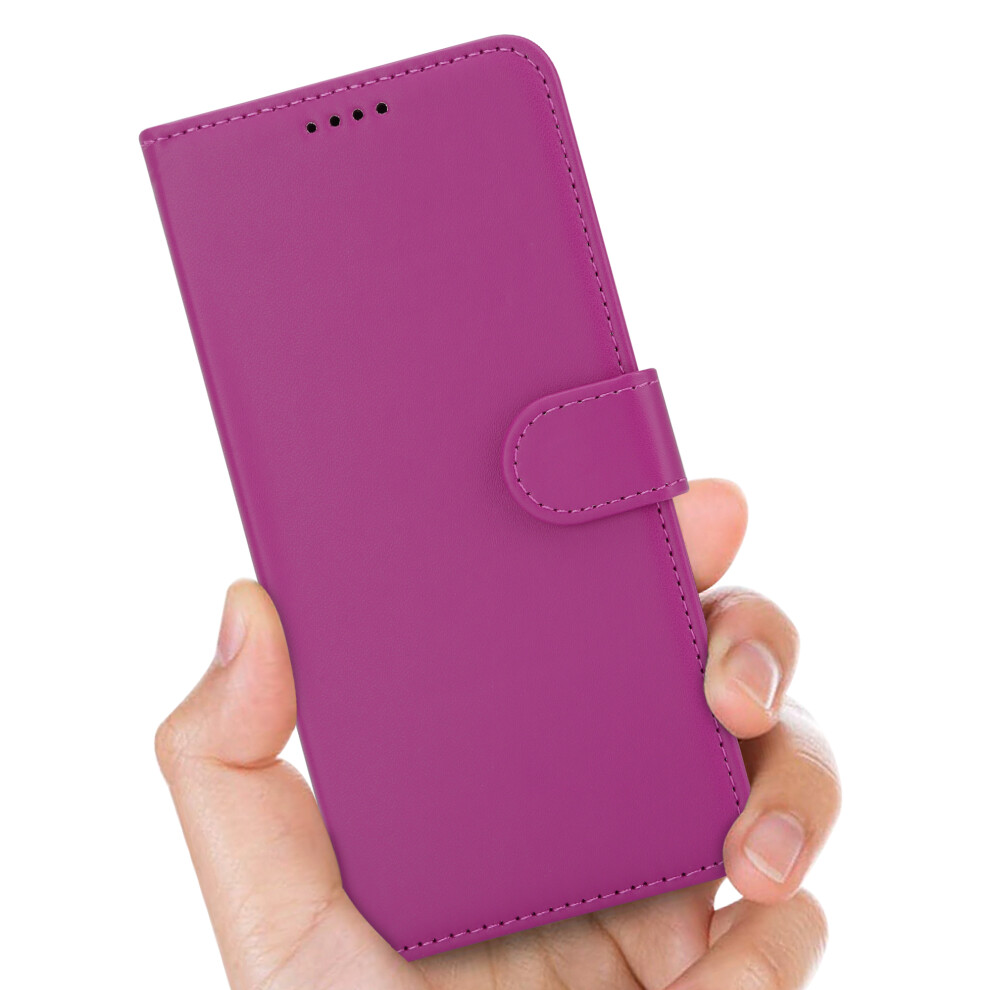 xiaomi-redmi-note-13--4g---pink--for-xiaomi-redmi-note-13--4g--leather-book-flip-wallet-case