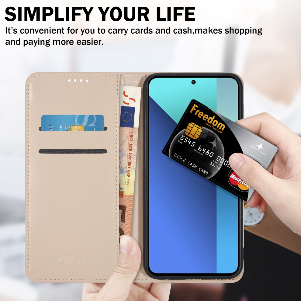 xiaomi-redmi-note-13--4g---pink--for-xiaomi-redmi-note-13--4g--leather-book-flip-wallet-case