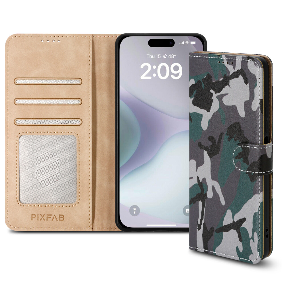 For Iphone 16 Plus Leather Book Flip Wallet Case 5059302148328
