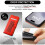 For iPhone 16 Leather Book Flip Wallet Case 3