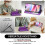 For iPhone 16 Pro Max Leather Book Flip Wallet Case 7