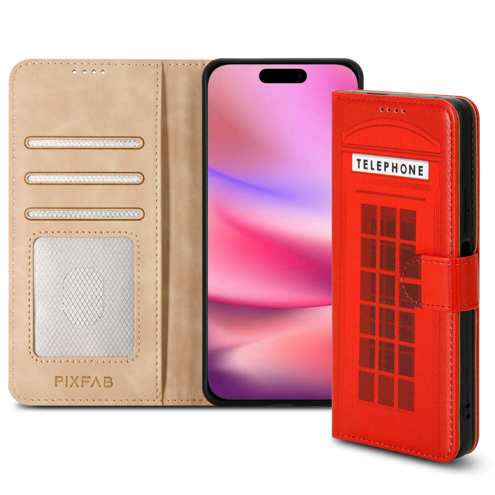 For Iphone 16 Pro Max Leather Book Flip Wallet Case 5059302148427