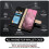 (Google Pixel 9, Black) For Google Pixel 9 / 9 Pro XL Leather Book Flip Wallet Case 6
