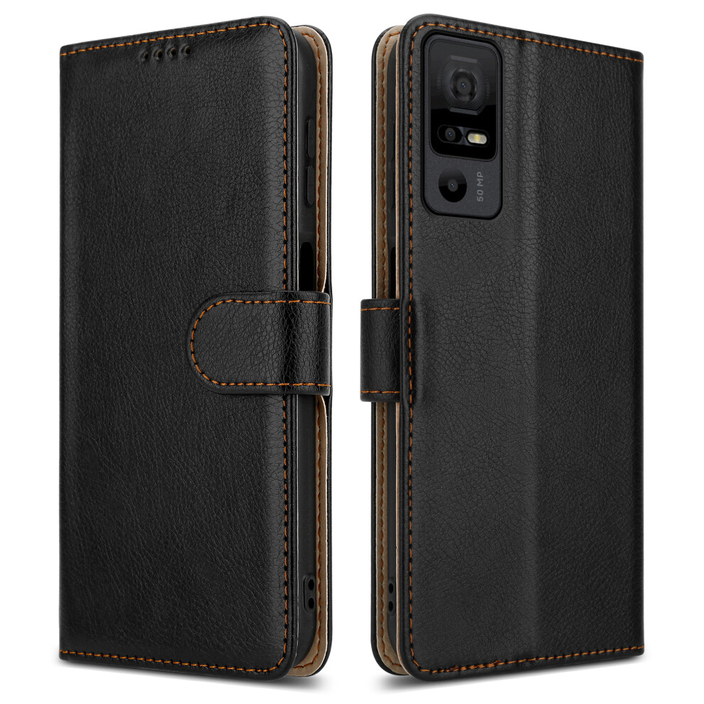 For TCL 40 NxtPaper (5G) Leather Book Flip Wallet Case