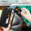 (iPhone 14 Pro Max, Black) For iPhone 14 Pro Plus Max  Leather Book Flip Wallet Case 5