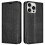 (iPhone 14 Pro Max, Black) For iPhone 14 Pro Plus Max  Leather Book Flip Wallet Case 1