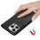 (iPhone 14 Pro Max, Black) For iPhone 14 Pro Plus Max  Leather Book Flip Wallet Case 3