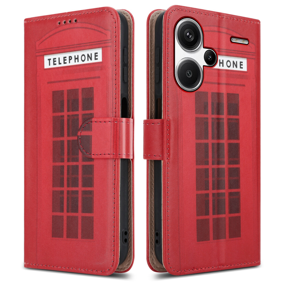 (Xiaomi Redmi Note 13 Pro Plus (5G), Telephone Box) For Xiaomi Redmi Note 13 Pro Plus (5G) Leather Book Flip Wallet Case 5059302105369