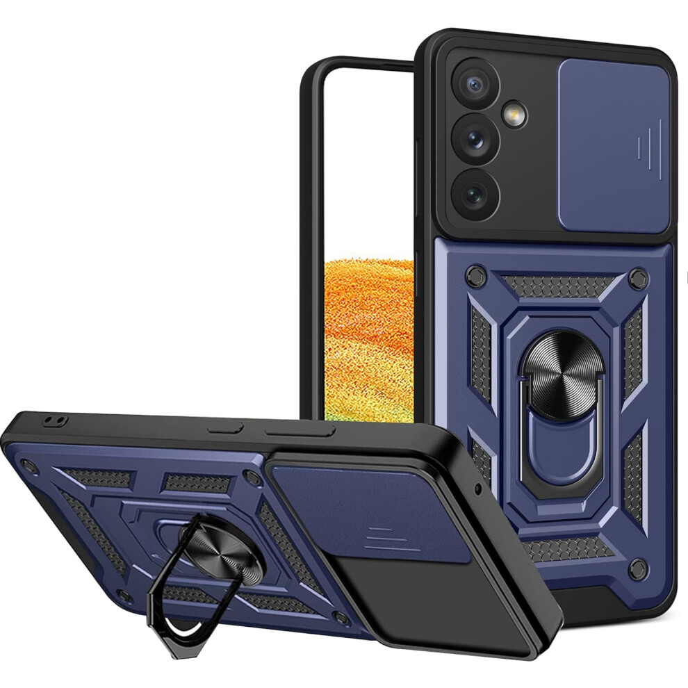 (Samsung Galaxy S23, ) For Samsung Galaxy S22 / S23 Plus Ultra Shockproof Case With Camera Lens Protection Blue 5059302104133