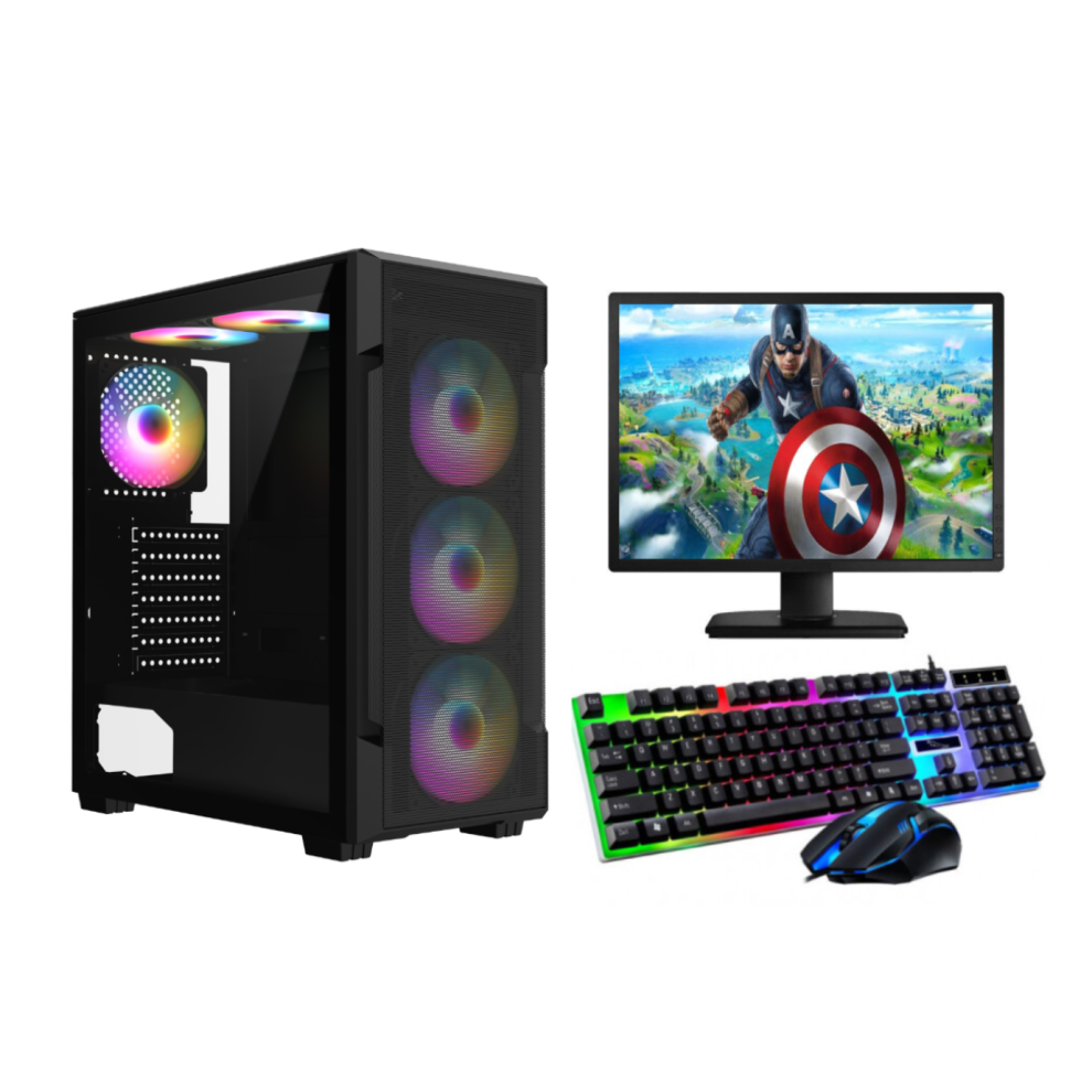 FCS Gaming PC Bundle Intel Core i7-4770 16GB 1TB RTX 3050 Windows 11 Wi-Fi Warranty-image-OPC-PBBVQFM-NEW