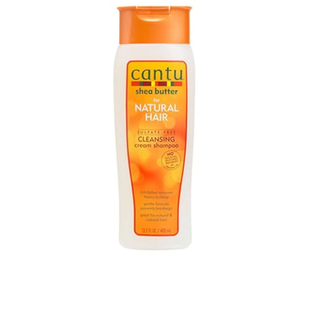 Cantu Shampoo Natural Hair Cleansing 13.5Oz(Sulfate-Free) (2 Pack)