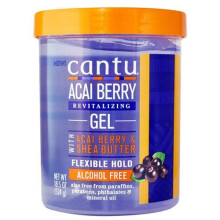 Cantu Acia Berry & Shea Butter Revitalizing Flexible Hold Gel 18.5Oz
