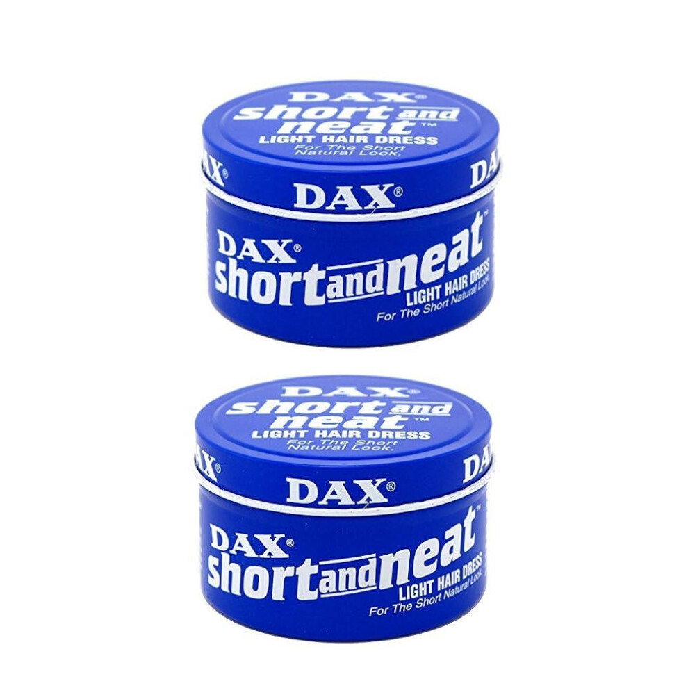 Dax Short And Neat Blue (Set Of 2)