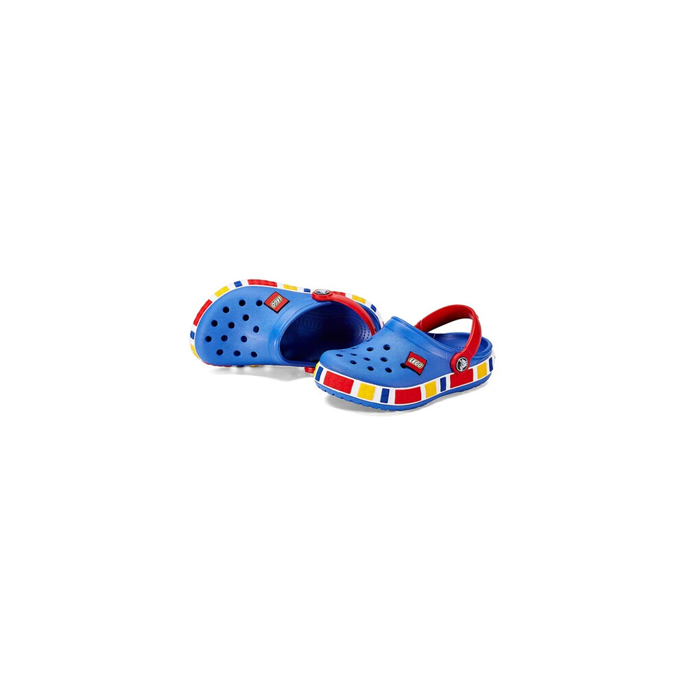(Blue,  J3=21.5-22cm) Girl Boys Cros Style Crocband Clog Kid Beach Shoes