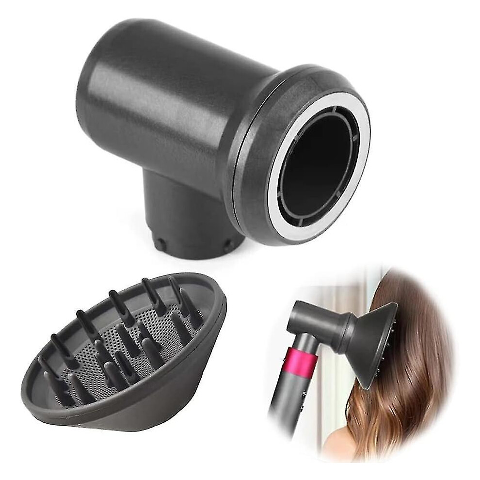 Dyson Airwrap Styler Diffuser And Adapter - Hair Dryer Combination