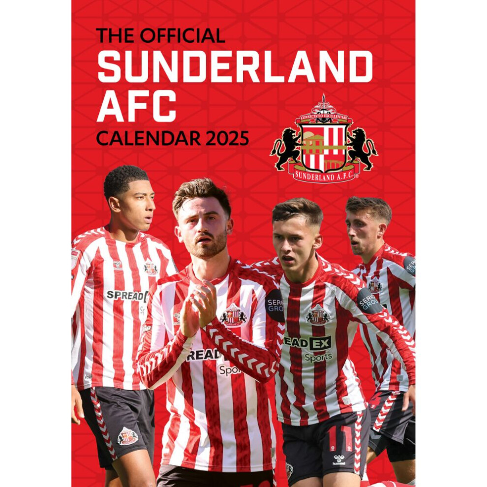 2025 Calendar Sunderland FC A3 Football Calendar Official Product