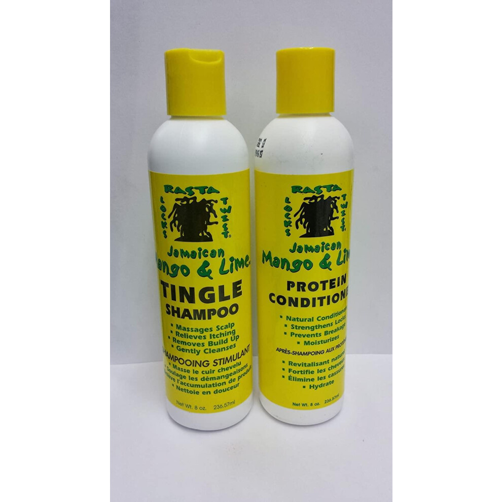 Jamaican Mango & Lime Head Rasta Lock Twist Shampoo & Conditioner