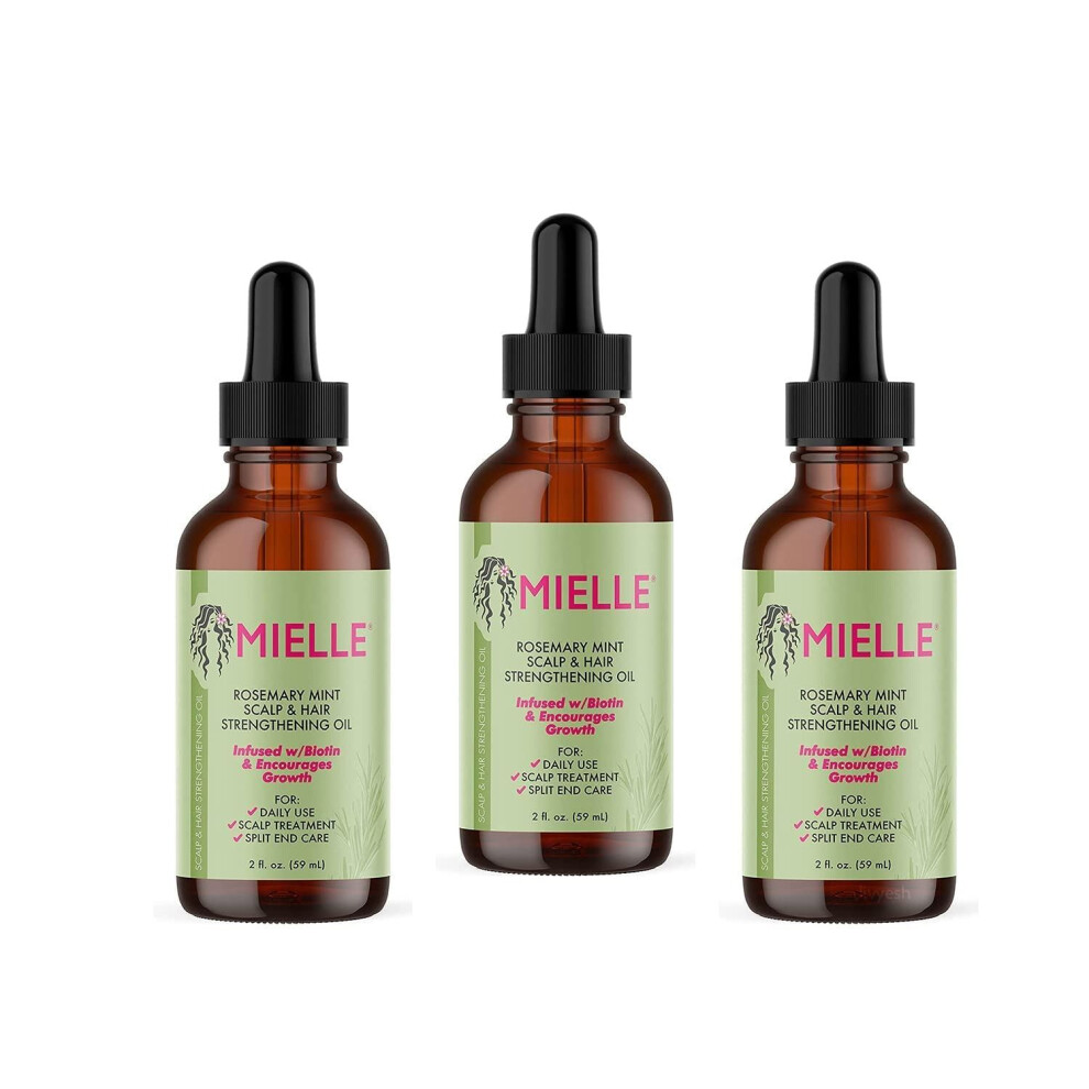 Mielle Rosemary Mint Growth Oil 2Oz (Set Of 3)