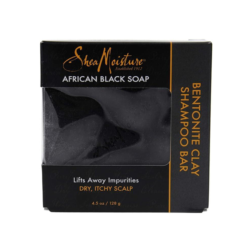 Shea Moisture African Black Soap Shampoo Bar 4.5Oz