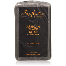 Shea Moisture African Black Soap Bar With Shea Butter 8Oz (Set Of 3)