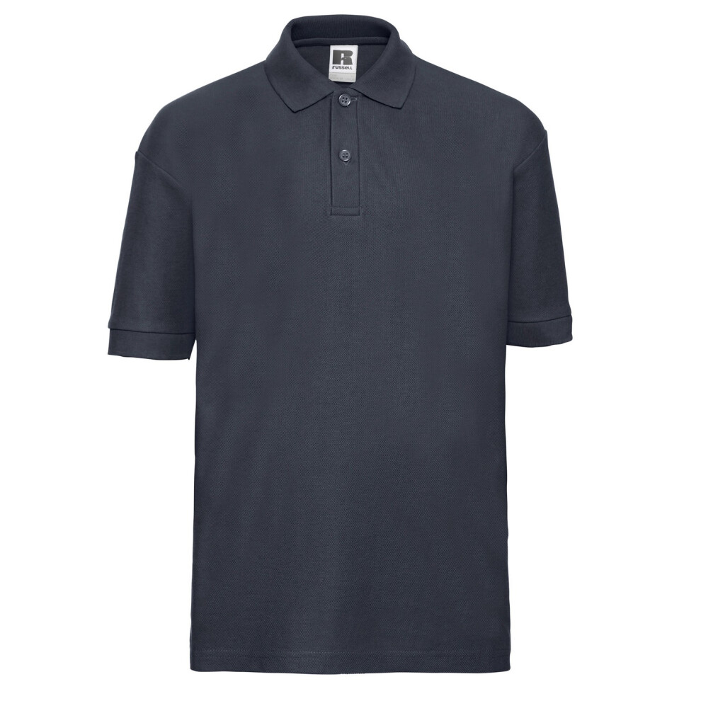 (3-4 Years, French Navy) Russell Childrens/Kids Polo Shirt