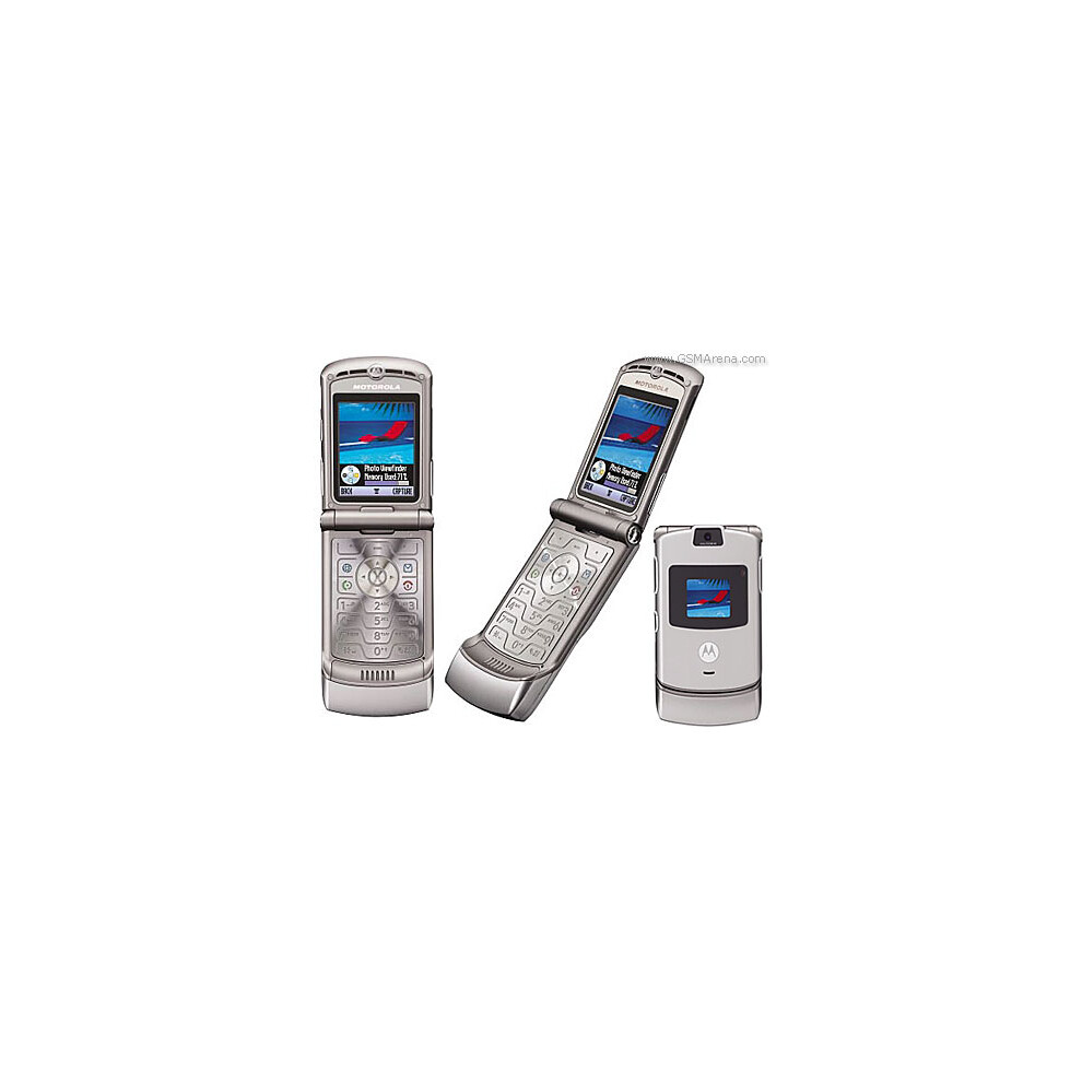 (Silver) Motorola RAZR V3  5.5MB