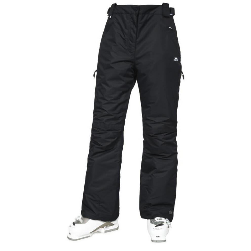 (XXS, Black) Trespass Womens/Ladies Lohan Waterproof Ski Trousers
