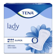 Tena Lady SUPER 30x Incontinence Pads Highly Absorbent Pad for Women