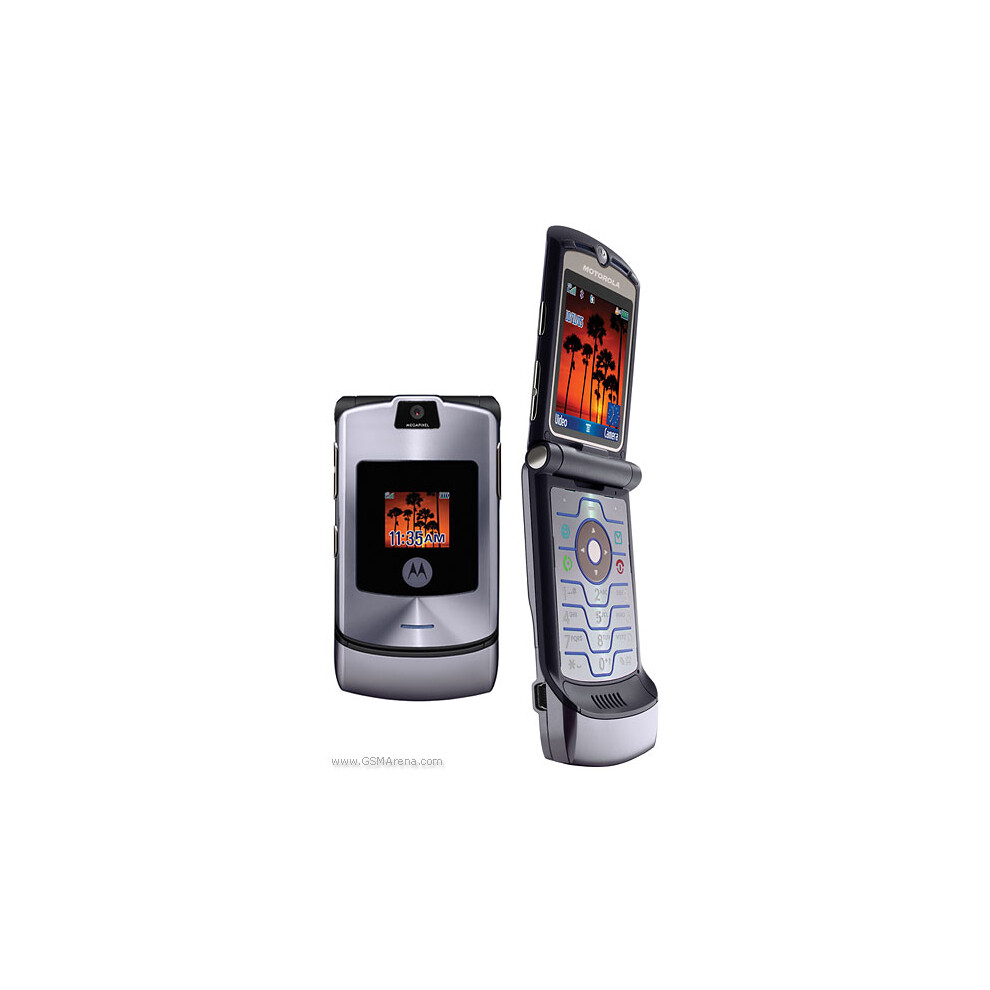 (Silver) Motorola RAZR V3i  10MB