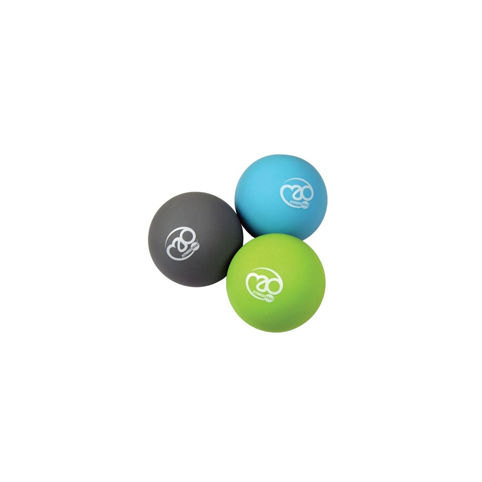 Fitness Mad Massage Balls Set (Pack of 3)