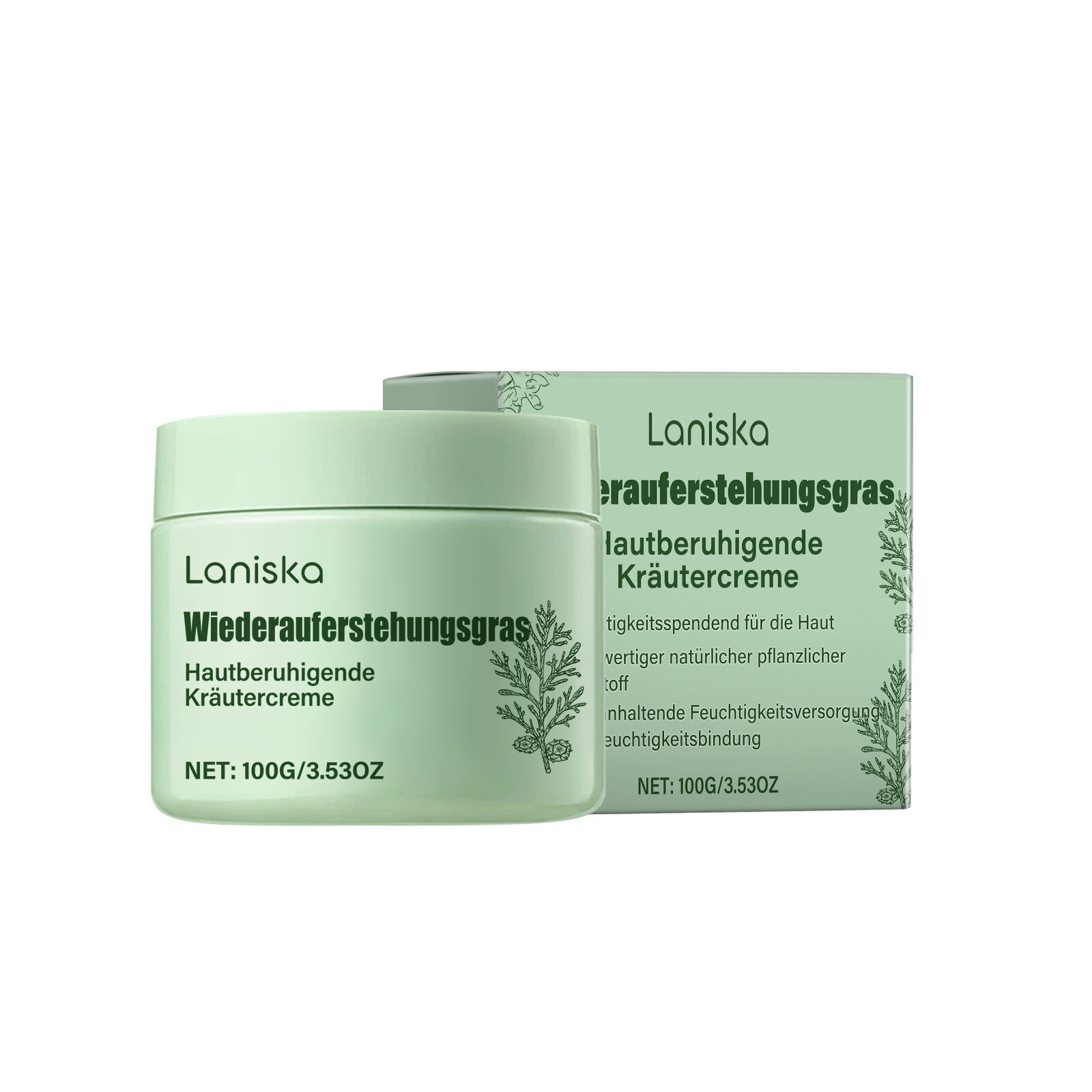 Laniska Herbal Skin Soothing Cream With Nourishing Formula For Skin ...
