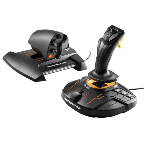 Thrustmaster Thrustmaster T-16000M FCS Hotas Black, Orange USB Joystick Analogue / Digital MAC, PC