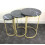 Nesting Round Tables Set of 3 White 1