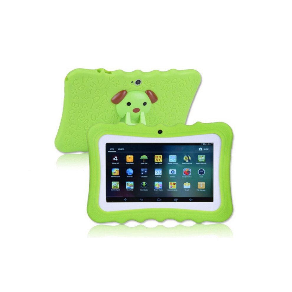 (Green UK) Kids 7 Tablet Android Tablet Pc 8gb Rom 1024600 Resolution Wifi Kids Tablet Pc
