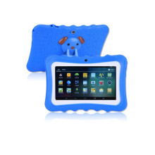 (Blue UK) Kids 7 Tablet Android Tablet Pc 8gb Rom 1024600 Resolution Wifi Kids Tablet Pc